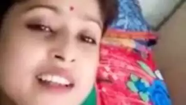 Beautiful Desi XXX wife having fun on a live video call with her lover