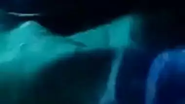 Indian pulls XXX sari up and guy touches her sex appealing boobs
