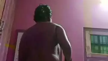 Sister after bath nude wet body showing before dressing
