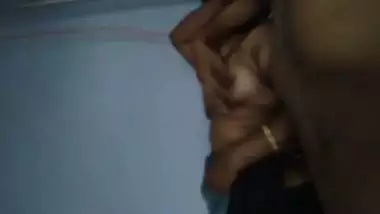 Kannur Malayali wife boobs fonding by husband