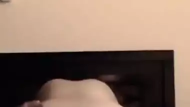 Tamil pervert hits on his stepmom’s big butt in bf video